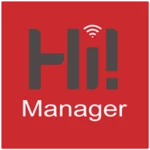 hi! manager android application logo